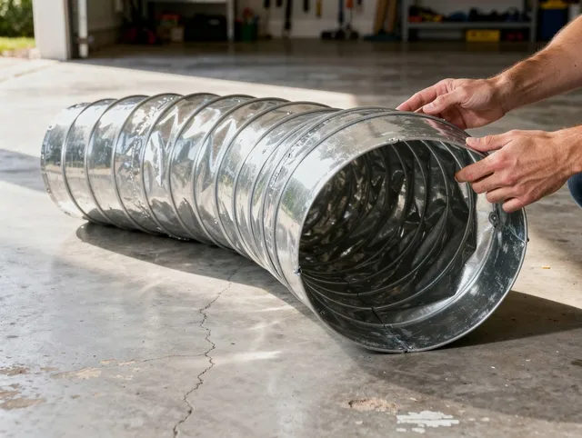 Wadsworth Dryer Vent Cleaning specialist using advanced equipment for thorough duct cleaning in Wadsworth