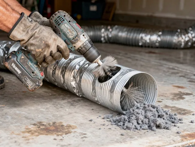 Professional duct cleaning by Wadsworth Dryer Vent Cleaning in Wadsworth