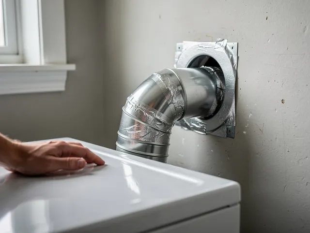 Wadsworth Dryer Vent Cleaning expert performing professional dryer vent repair and installation in Wadsworth