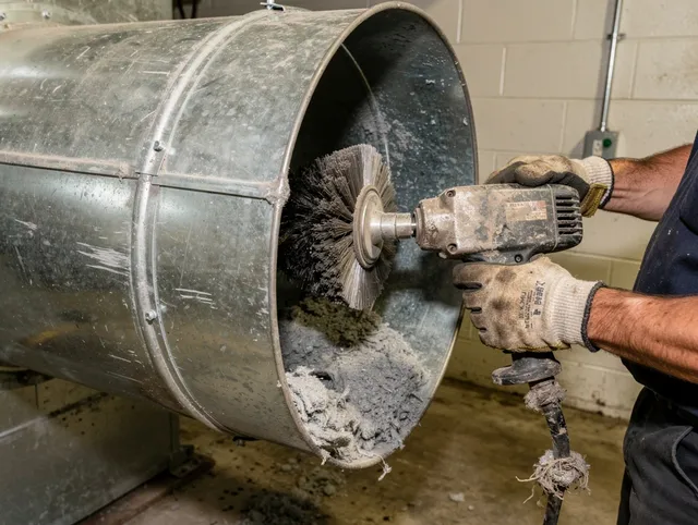 Industrial-grade dryer vent cleaning by Wadsworth Dryer Vent Cleaning in Wadsworth